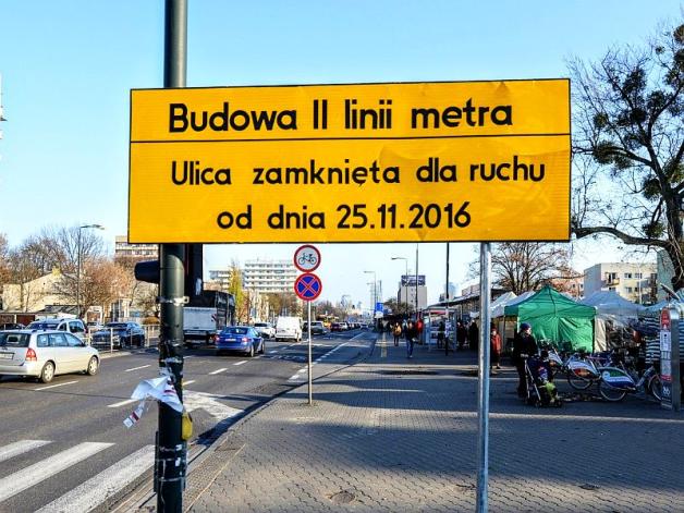 Rozpoczęcie budowy metra na Woli