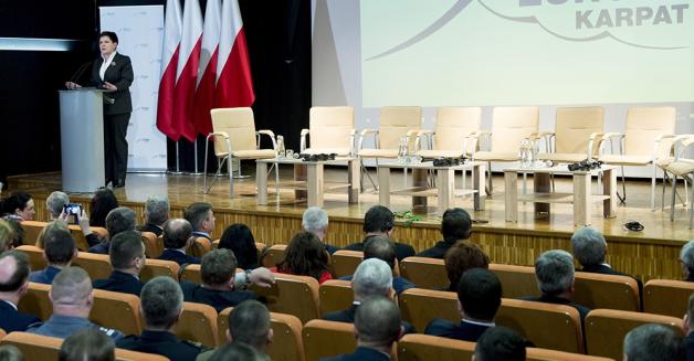 Premier Beata Szydło w Przemyślu: Nadchodzi czas krajów Europy Środkowo-Wschodniej