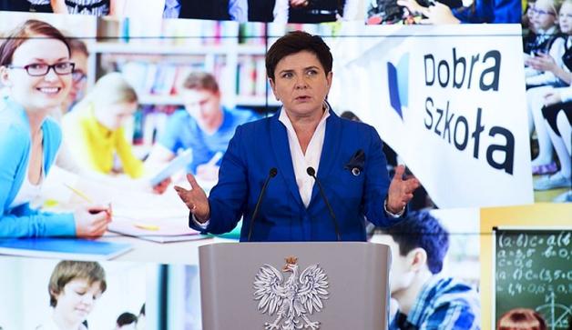 [VIDEO] Premier Beata Szydło: Reforma edukacji jest jedną z najtrudniejszych, które przygotował rząd