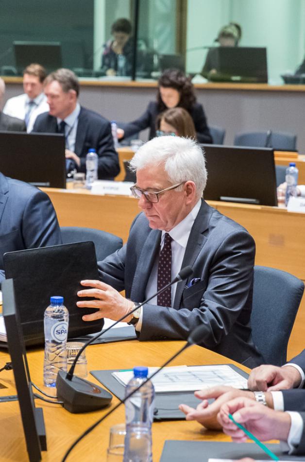 Belgia: Minister Jacek Czaputowicz na posiedzeniu Rady do Spraw Zagranicznych
