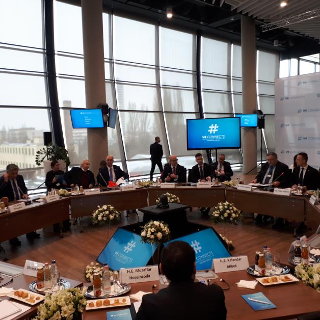 Spotkanie szefów dyplomacji państw Grupy Wyszehradzkiej i Azji Centralnej w Budapeszcie