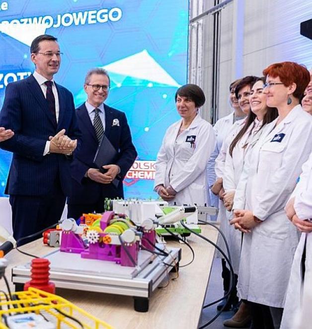 [VIDEO] Premier Mateusz Morawiecki na otwarciu Centrum Badawczo-Rozwojowego w Tarnowie