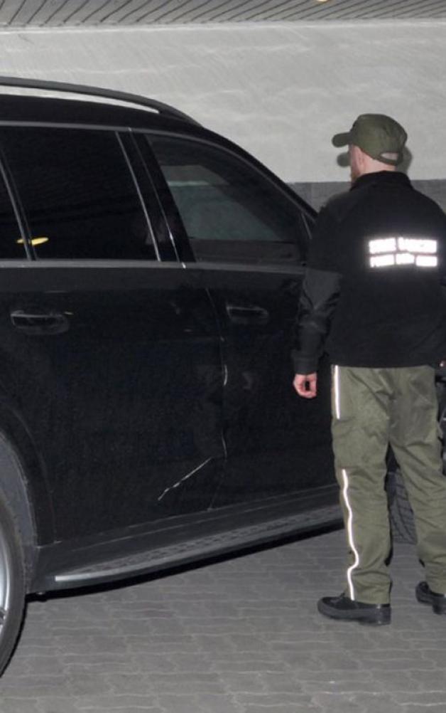 Kradziony w Rosji ekskluzywny mercedes zatrzymany na granicy w Korczowej