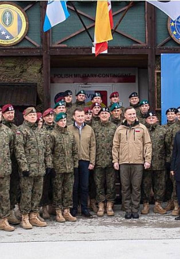 [VIDEO] Prezydent i Szef MON w Bośni i Hercegowinie: Udział w misjach to dowód profesjonalizmu Wojska Polskiego