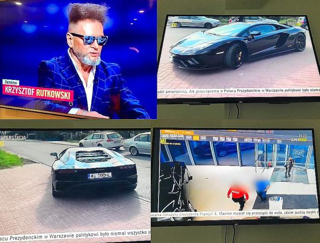 Rutkowski przekazuje Dolnośląskiej Policji informacje o sprawcach i szczegółach przywłaszczenia wartego 2,5 miliona złotych Lamborghini Aventador