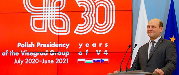 Moment kulminacyjny naszej prezydencji - obchody 30-lecia Grupy Wyszehradzkiej