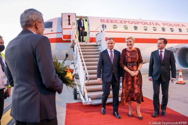 [VIDEO] Oficjalna wizyta Pary Prezydenckiej na Węgrzech