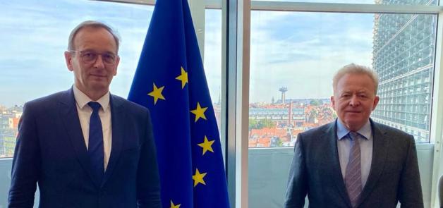 Spotkanie wiceministra Edwarda Siarka z Januszem Wojciechowskim odnośnie strategii leśnej UE