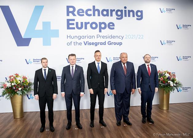 Grupa Wyszehradzka solidarna w sprawie ochrony granic UE - spotkanie ministrów spraw zagranicznych państw Grupy Wyszehradzkiej z ministrem spraw zagranicznych Arabskiej Republiki Egiptu