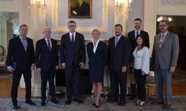 Komendant Główny Policji z wizytą w USA. Polska policja oficjalnie reprezentowana w Stanach Zjednoczonych Ameryki