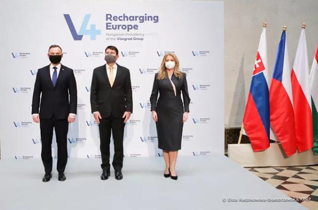 [VIDEO] Wspólne oświadczenie Prezydentów V4 