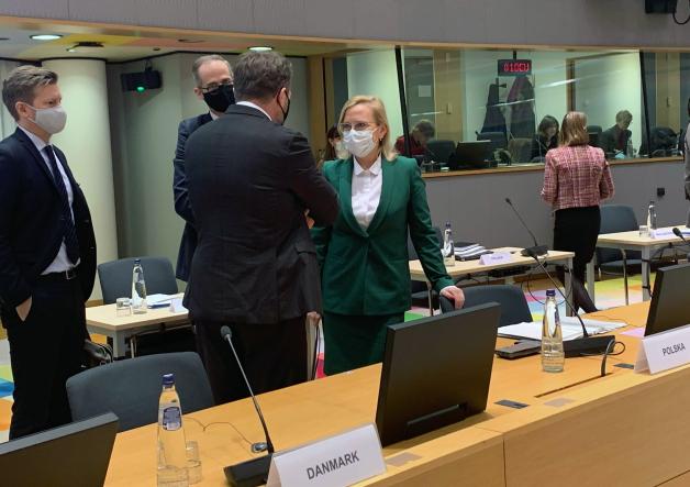 Minister Anna Moskwa na posiedzeniu Rady UE ds. Energii. W Brukseli odbyła również szereg spotkań bilateralnych z przedstawicielami: Rumunii, Finlandii, Luksemburga, Estonii, Hiszpanii, Litwy czy Francji