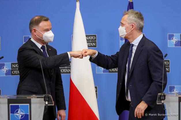 [VIDEO] Spotkanie z Sekretarzem Generalnym NATO w Brukseli