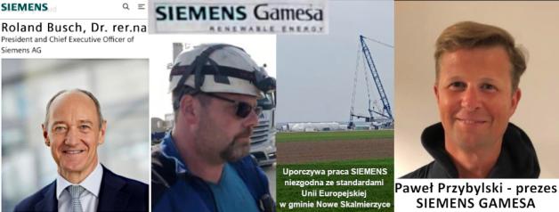 [VIDEO] Niemiecki SIEMENS buduje w Polsce elektrownię wiatrową łamiąc polską i europejską praworządność. Prezes SIEMENS  Roland Busch milczy nie odpowiadając na pytania o bezprawne działania jego koncernu w Polsce!