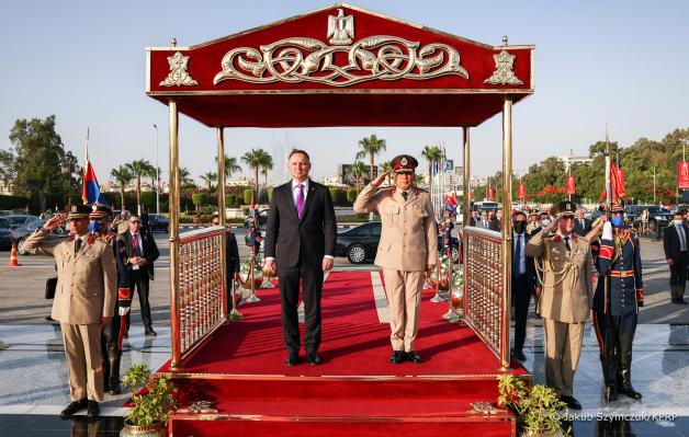 Prezydent rozpoczął wizytę w Egipcie