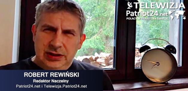[VIDEO] RODO, cwana Unia i hitleryzm. PORANNIK24 -12.09.22- Robert Rewiński Redaktor Naczelny Telewizja.Patriot24.net