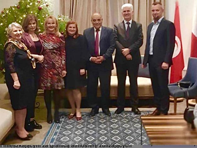 Spotkanie opłatkowe w Ambasadzie RP w Tunisie