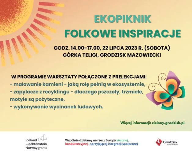 Grodzisk Mazowiecki: Folkowe inspiracje – ekopiknik