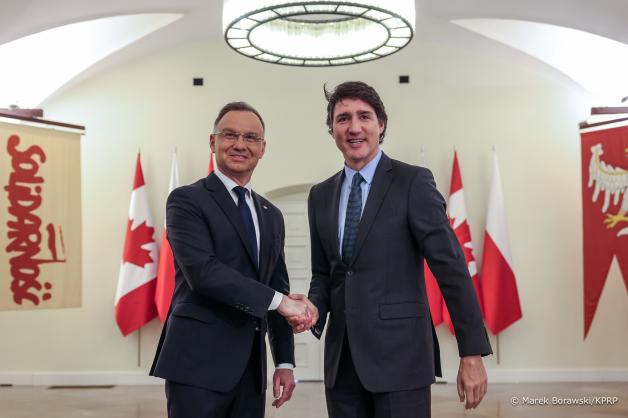 Spotkanie Prezydenta RP z Premierem Kanady