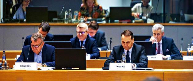 Minister Radosław Sikorski uczestniczył w Radzie do Spraw Zagranicznych