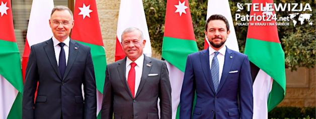 [VIDEO] Amman. Rozmowy polityczne Prezydenta RP