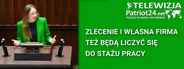 Zlecenie i własna firma też liczą się do stażu pracy – Sejm wyrównuje szanse pracowników