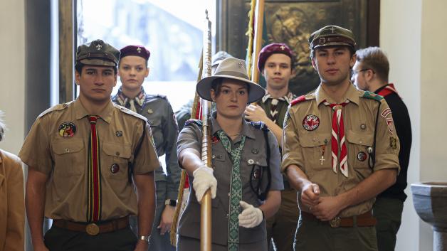 [VIDEO] Honorowy Protektorat Prezydenta RP  Karola Nawrockiego nad ruchem harcerskim